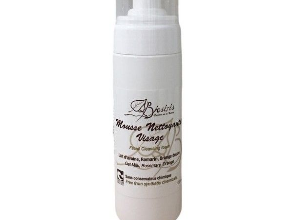 Etiquettes mousse nettoyant Biosiris